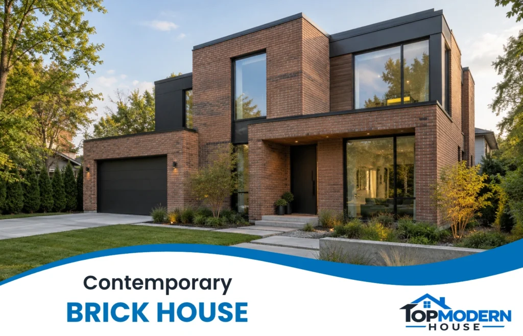 Contemporary Brick House Ideas for Modern Exteriors