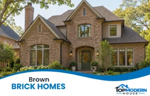 Brown Brick Homes: 12 Exterior Ideas That Work With Your Brick