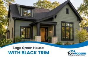 Sage Green House With Black Trim: 17 Color Pairings