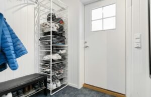 Small Entryway Shoe Storage Ideas That Keep the Door Clear